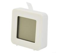 Thermomètre hygromètre d'intérieur avec grand écran LCD Prime ± 1°f/±3 Rh Capteur pour la maison, la chambre d'enfant, la cuisine, la serre - Blanc