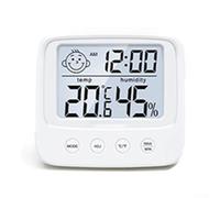 Thermomètre hygromètre électronique au design élégant, outil parfait pour maintenir un environnement de vie à la maison (sans rétroéclairage)
