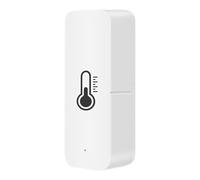 Thermomètre hygromètre électronique - Capteur numérique pour l'humidité et la température, affichage clair avec lecture immédiate, indicateur de batterie fiable | Mètre pour les environnements interne