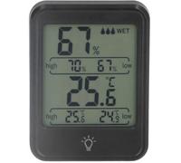 Thermomètre Hygromètre Électronique Mini Numérique Intérieur Extérieur avec Affichage Digital Température Humidité