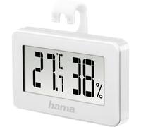 Hama Thermomètre/hygromètre «Mini» – Batterie CR2025 – Blanc