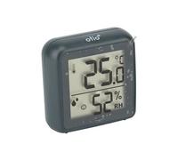 Thermomètre hygromètre intérieur + capteur - noir - Otio