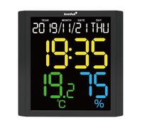 Thermomètre hygromètre - Levenhuk - Wezzer Plus LP10 - Écran couleur - Horloge - Calendrier