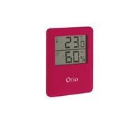Thermomètre hygromètre magnétique rose - écran LCD - Otio