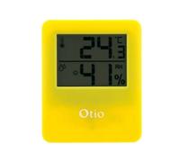 Thermomètre Otio thermomètre/hygromètre magnétique pour intérieur jaune