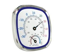 Thermomètre Hygromètre - Moniteur d'Humidité de Bureau - Capteur de Température et d'Hygrométrie,pour Bibliothèque Bureau Appartement Sous-sol Chambre d'Salon Serre Étui Guitare Placard Amateurs de