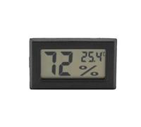 Thermomètre Hygromètre Numérique Haute Précision Moniteur d'Humidité Température Rapide avec Sonde Intégrée pour Maison Bureau Intérieur Affichage LCD Clair