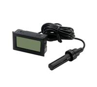Thermomètre Hygromètre Numérique LCD, Référence Précise des Données, efficacité Améliorée, Installation Intégrée Pratique, Affichage LCD Clair, Température de Type Intégrée à Usage Multiple et intégré