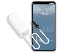 Thermomètre hygromètre numérique WiFi avec sonde, pour contrôle à distance Tuya Smart Température Humidité Moniteur pour Réfrigérateur Aquarium Fish Tank