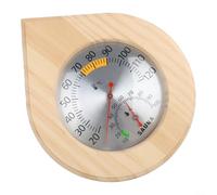 Thermomètre hygromètre pour sauna intérieur et environnements résistants à la chaleur nécessitant des lectures stables