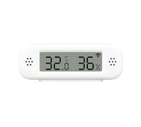 Thermomètre hygromètre, pour Tuya Smart WiFi Détecteur de température et d'humidité 2,4 GHz, alimenté par piles Petit écran TH01-POR pour intérieur et maison