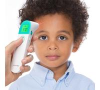 Lanaform Thermomètre IRT-200 – Médical frontal pour bébé et adulte – Blanc