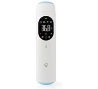 Thermomètre Infrarouge Bluetooth SmartLife Multifonction avec Écran LED Nedis Blanc Blanc G