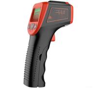 Thermomètre infrarouge numérique 12:1 mesure de distance (rouge)