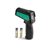 Thermomètre infrarouge, pistolet de température laser, émissivité maximale, surface sans contact, pistolet thermique d'extérieur numérique, pour la cuisine, le barbecue, le four à pizza,