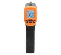 Thermomètre Infrarouge Pistolet de Température Numérique sans, Pistolet de Température Portable GM320S avec écran LCD -50 à 600 (Orange)