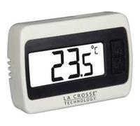 La Crosse Technology - WS7002 Petit thermomètre d'intérieur - Blanc.