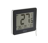 - Thermomètre intérieur extérieur filaire Noir