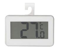 Thermomètre intérieur/extérieur haute précision dans un thermomètre électronique étanche à la température compact/léger/portable(blanc)