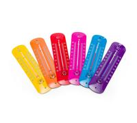 Velamp Thermomètre métal intérieur/extérieur 20cm, 6 Couleurs Assorties