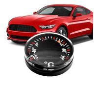 Thermomètre intérieur pour voiture - Hygromètre Mécanique Compact Portable | Thermographe pour Fenêtre Extérieure - Idéal pour Voiture SUV Camping-Car Cadeau Saint-Valentin