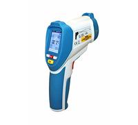 Thermomètre IR Enregistreur de données jusqu'à 2200 °C, Thermo-hygromètre infrarouge avec double laser\