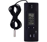 Thermomètre LCD numérique de mesure de température et d'humidité, capteur de sonde filaire pour réfrigérateur, aquarium, climatiseu