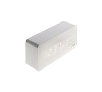 Thermomètre lingot finition effet bois blanc cérusé