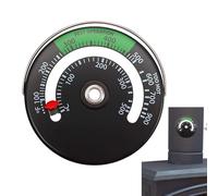 Thermomètre magnétique pour poêle à bois - Accessoires de cheminée pour cuisinière et poêles à granulés