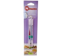 Metaltex 298-044000 Thermomètre à réfrigérateur avec échelle de 0,5 degré, blanc