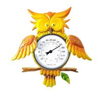 Thermomètre météorologique d'intérieur et d'extérieur - Thermomètre décoratif d'extérieur pour décoration de pelouse | Patio et patio