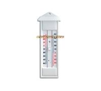 Thermomètre mini-maxi d'extérieur blanc