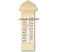 Thermomètre mini-maxi d'extérieur TFA beige