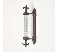 HOMESCAPES Thermomètre en Fonte pour fenêtre, thermomètre intérieur extérieur