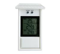 Thermomètre mural pour serre et jardin