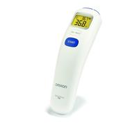 Omron Thermomètre sans contact Gentle Temp 720 OMH720E – Numérique 3-en-1 – Blanc/Noir