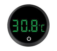 Thermomètre numérique à affichage LED pour aquarium, surveillance de la température sans fil avec installation facile, essentiel pour la santé des poissons et des plantes (Celsius)