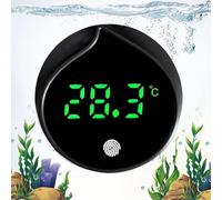 Thermomètre Numérique Aquarium - Thermomètre Numérique avec Deux Unités pour Aquarium | Accessoires Réservoir d'eau Douce | Pour Aquarium D'eau Salée Intérieur Maison Axolotl Turtle Betta