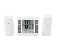 Thermomètre numérique de réfrigérateur/congélateur, thermomètre extérieur extérieur Capteur de température de sonde sans fil avec la température d'alarme sonore