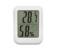 Thermomètre numérique d'intérieur - Thermomètre hygromètre - Thermomètre hygromètre numérique - Mini moniteur de température - Humidité - Pour chambre de bébé, salon