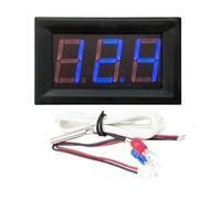 Thermomètre numérique haute température pour usage industriel, entrée thermocouple de type K -30 à 800 ℃ Plage ± 0,3 ℃ Précision Affichage LED DC12 V Sonde en acier inoxydable