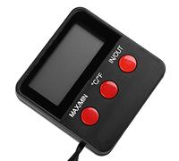 Thermomètre Numérique Hygromètre Moniteur De Température Et D'humidité Pour Incubateur à oeufs Pour Animaux Domestiques Thermomètre Avec Un Grand écran LCD Et Un Fil De Capteur
