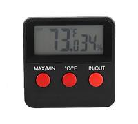 Thermomètre Numérique, Indicateur Multifonctionnel Léger et Portable Indicateur Multifonctionnel avec Affichage Lumineux, avec Porte-aimant pour Matériau Métallique