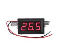Thermomètre numérique LED de haute précision, température intérieure, thermomètre industriel, thermocouple de type K, sonde pour cheminée DC12V Thermocouple