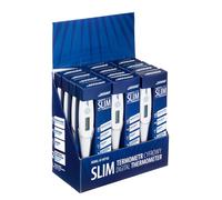 Thermomètre numérique NOVAMA SLIM de nouvelle génération avec alarme de fièvre, 12 pièces