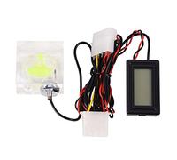 Thermomètre Numérique Pc Kit de Refroidissement par Eau Débitmètre Compteur de Mesure Débitmètre Combinaison Thermomètre Refroidi à l'eau. Capteur de Débit d'indicateur de