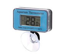 Thermomètre Numérique pour Aquarium, Étanche, avec Ventouse, Compatible pour Eau Douce et Eau de Mer, Terrarium, Reptiles