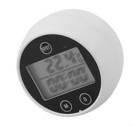 Thermomètre numérique pour bain de glace avec minuterie intégrée, étanche IP67, thermomètre flottant pour la thérapie par le froid, -20 °C à 70 °C, double affichage Celsius/Fahrenheit (noir)