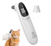 Thermomètre numérique pour chien - Thermomètre électronique pour animaux de compagnie - Sonde de température numérique flexible pour animaux de compagnie - Pour les premiers secours