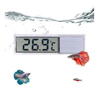 Thermomètre Numérique Pour Eau | Moniteur de Température 5℃-40℃ pour Bassin - Accessoires Multifonctions pour Bac | Pour Aquarium d'Eau Douce et d'Eau Salée Maison Axolotl Tortue Betta